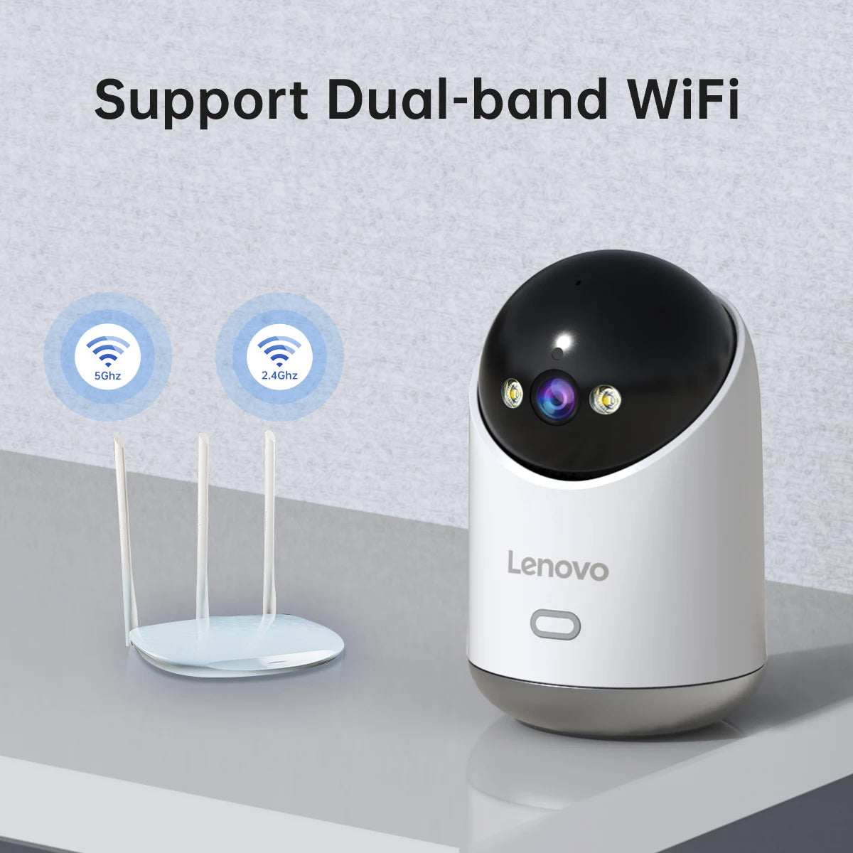 5-MP-WLAN-Kamera für Smart Home-Innenräume